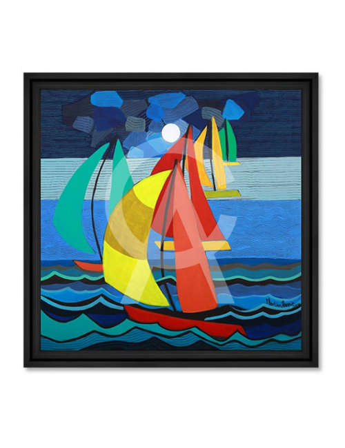 Voiliers de lune – Martine Gonnin