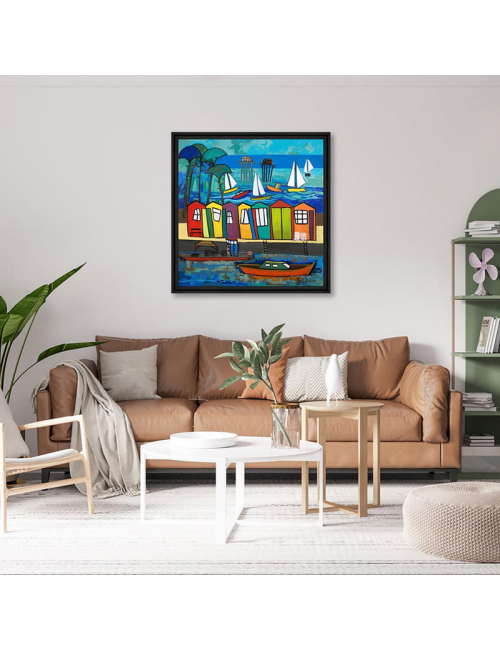 Tableau Bassin de rêve – Martine Gonnin