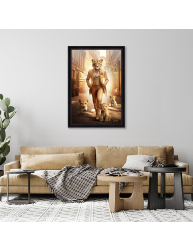 Tableau Lionne Paris  – Sylvain Binet