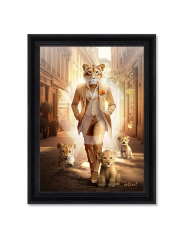 Tableau Lionne Paris  – Sylvain Binet