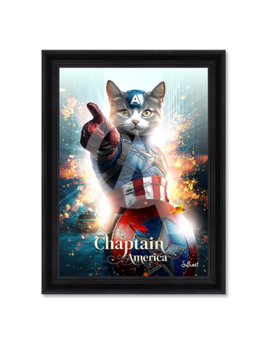 Tableau Chaptain America – Sylvain Binet
