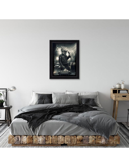Tableau Chat-kaponk 80x120cm – Sylvain Binet