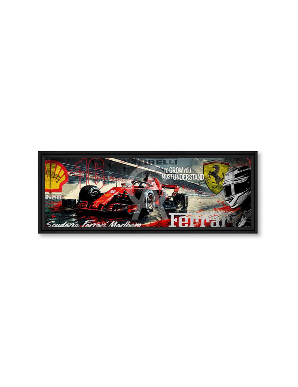 Tableau panoramique F1 Scuderia – Rubix
