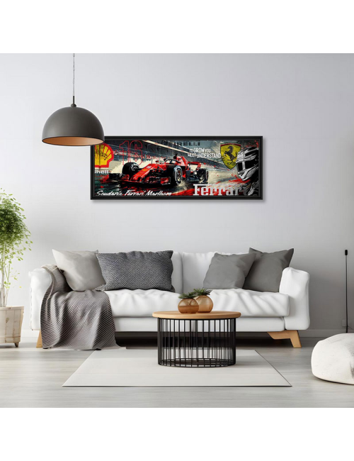Tableau panoramique F1 Scuderia – Rubix