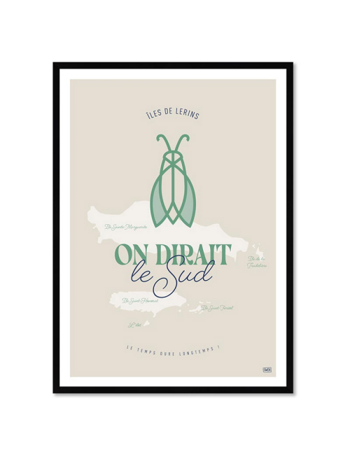 Cygale – Affiche régionale par Gwen