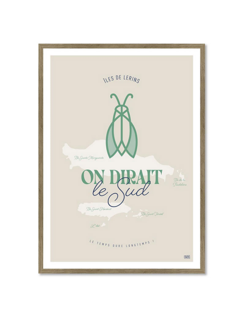 Cygale – Affiche régionale par Gwen