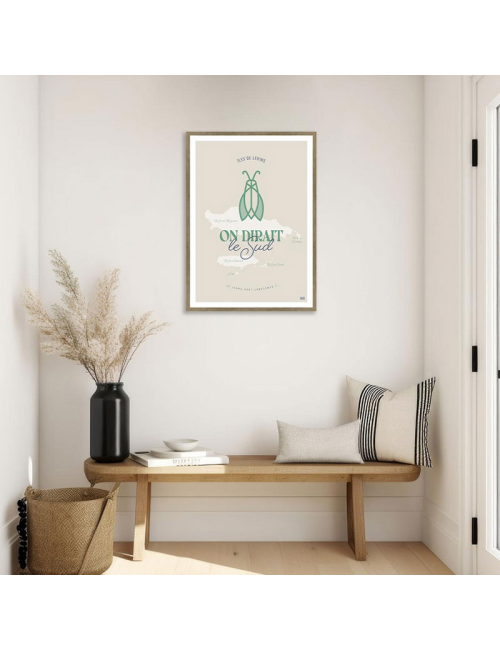Cygale – Affiche régionale par Gwen