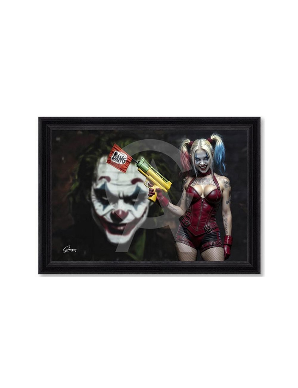 Bang Bang – Alexandre Granger- tableau 80x120