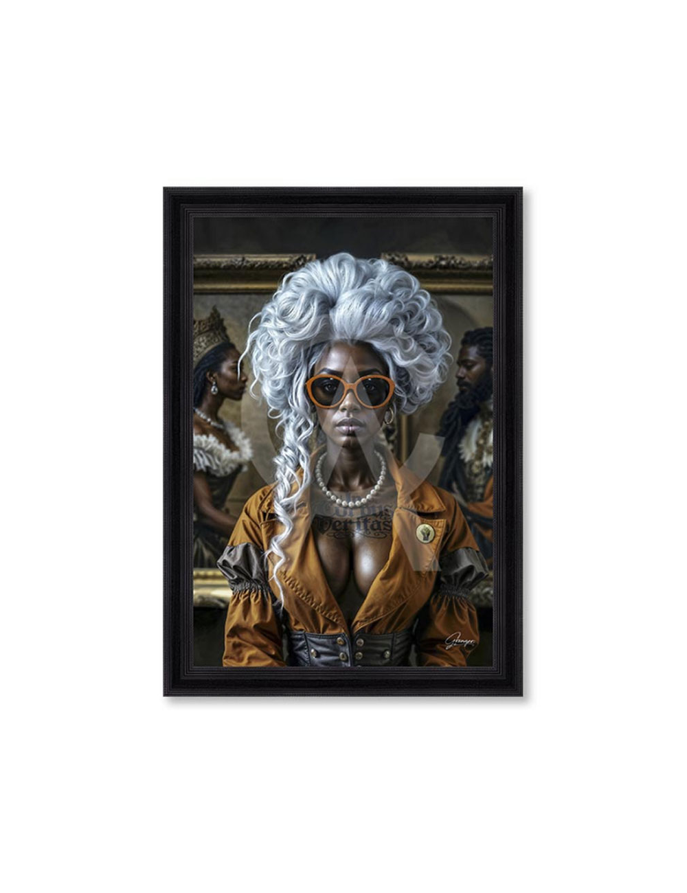Tableau Black Queen 80x120 – Alexandre Granger