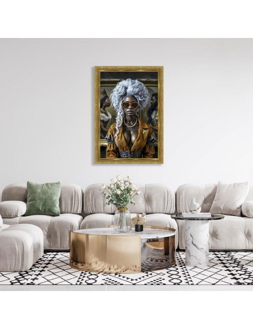 Tableau Black Queen 80x120 – Alexandre Granger