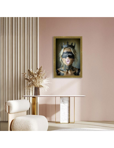 Tableau Boring World 80x120 cm par Alexandre Granger sur PVC