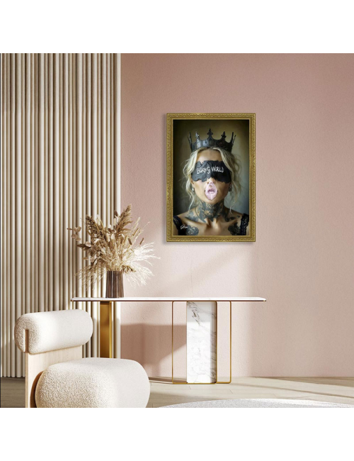 Tableau Boring World 80x120 cm -Alexandre Granger