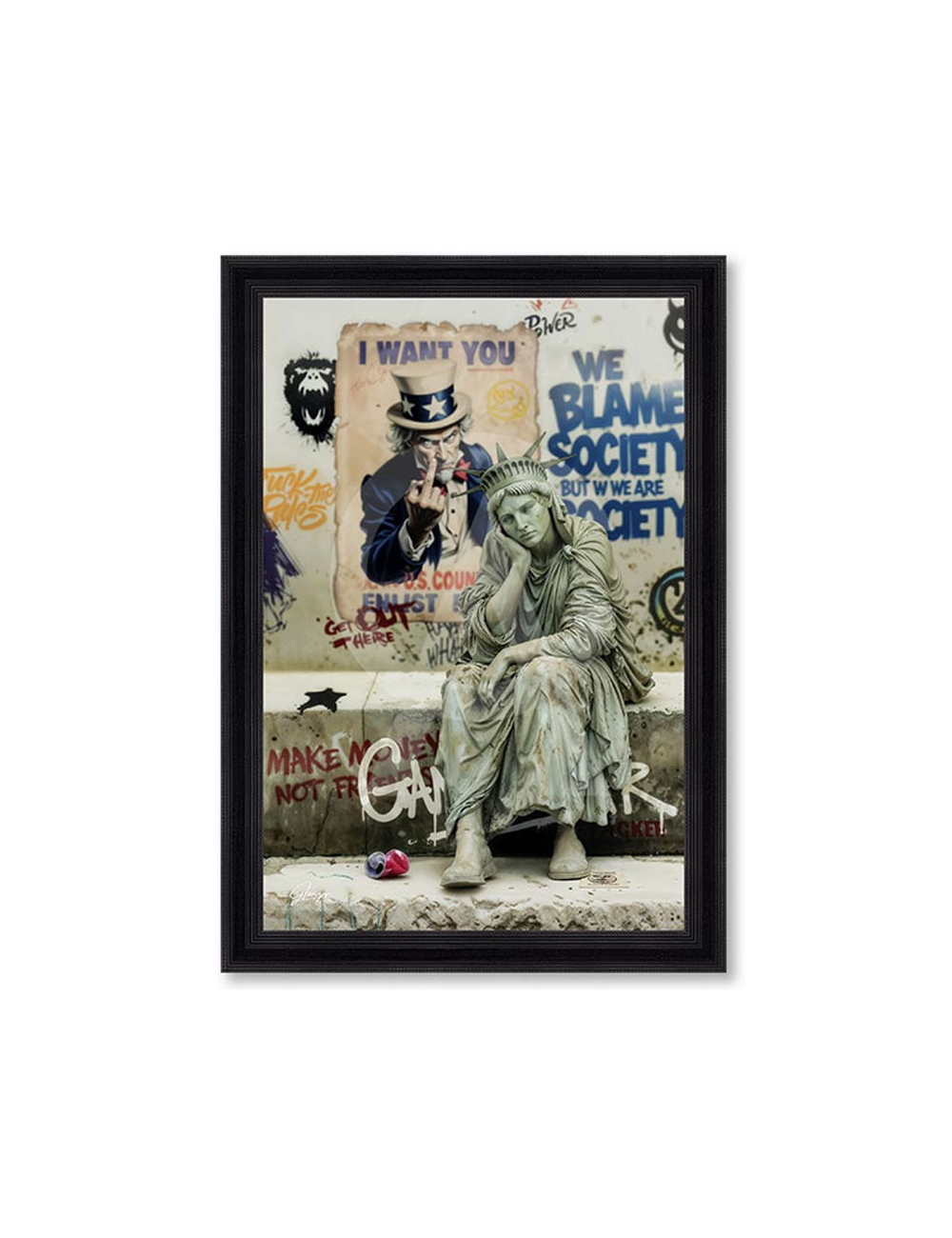 I Want You – Alexandre Granger-tableau 80x120