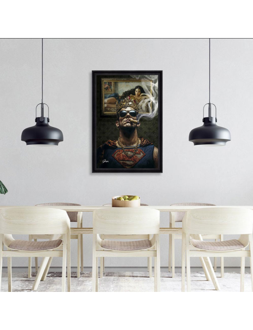 Tableau King Man 80cx120cm – Alexandre Granger