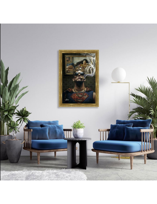 Tableau King Man 80cx120cm – Alexandre Granger