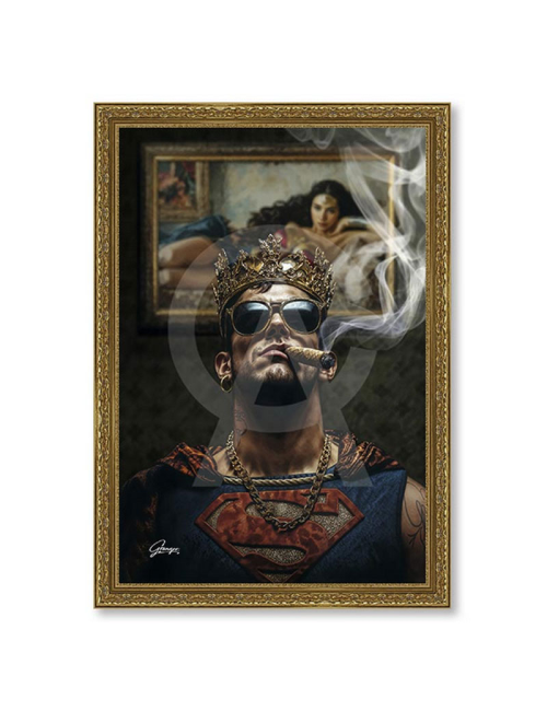 Tableau King Man 80cx120cm – Alexandre Granger