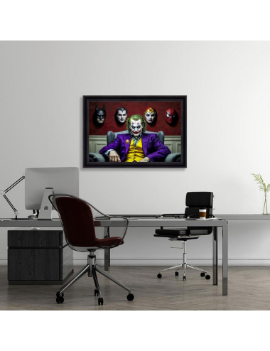 Tableau The Masks 80x120cm – Alexandre Granger