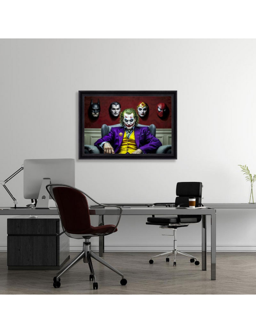 Tableau The Masks 80x120cm – Alexandre Granger