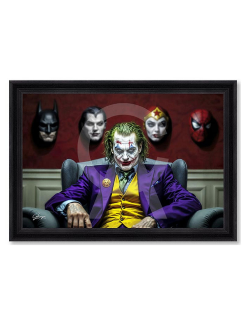 Tableau The Masks 80x120cm – Alexandre Granger