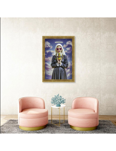 Tableau Ducky Faith 80x120 cm – Alexandre Granger sur PVC verni