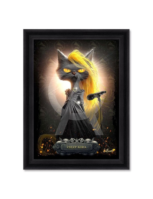 Tableau Chat-kira 80x120 cm – Sylvain Binet