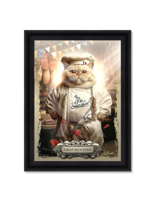 Tableau Chat-rcutier – Sylvain Binet