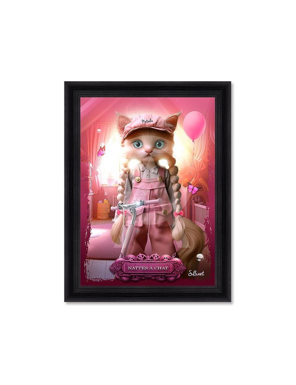 Tableau Nattes à Chat – Sylvain Binet