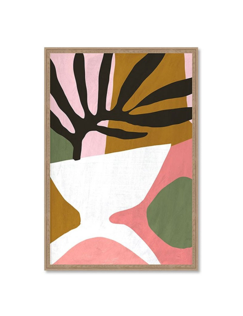 Tableau 80x120 abstrait vase graphique