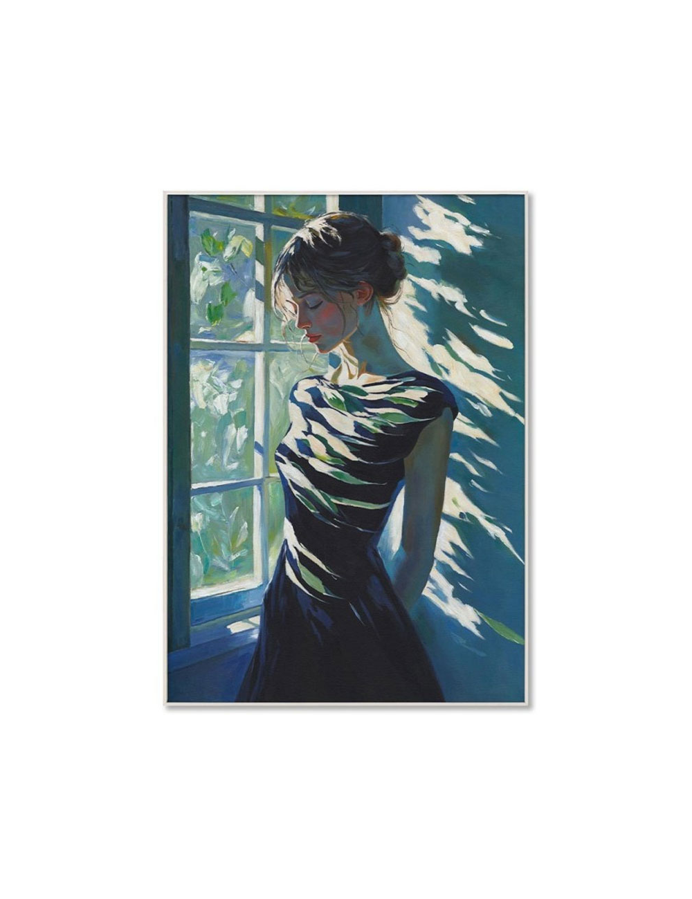 Tableau femme à la lumière – 70x100 cm