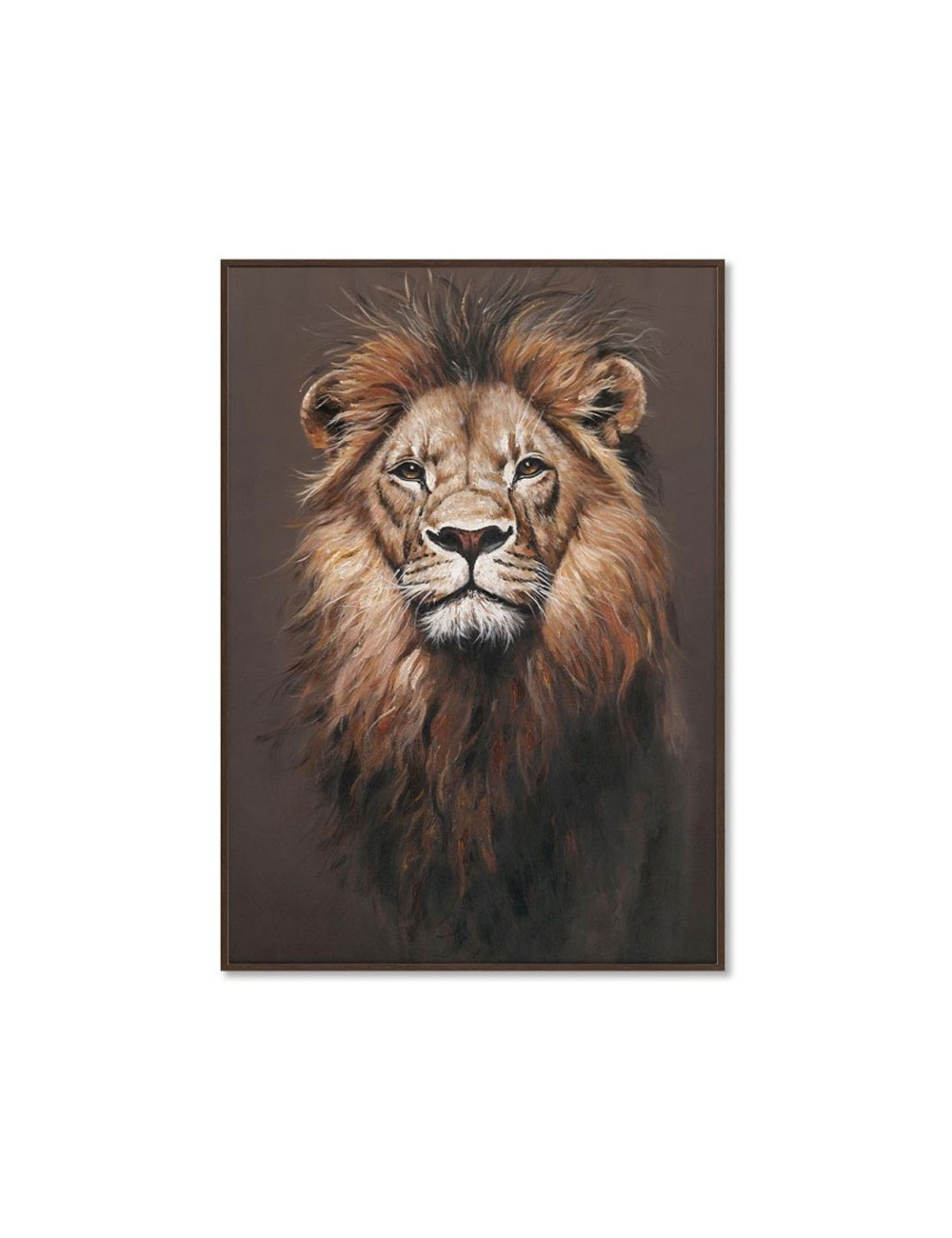 Tableau lion majestueux – 70x100 cm