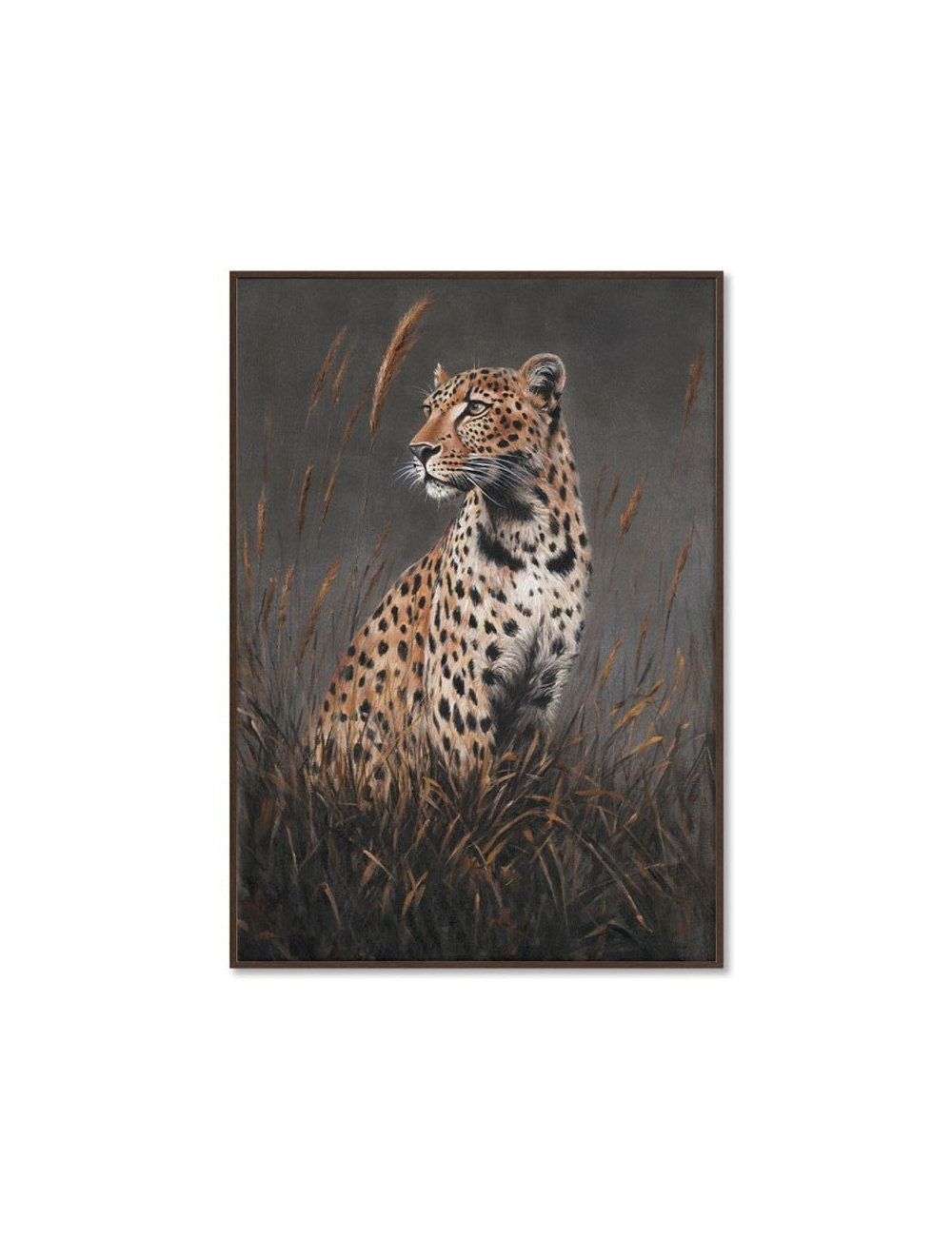 Tableau léopard sauvage – 70x100 cm