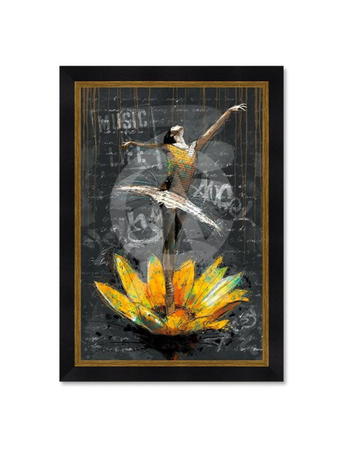 Tableau La danseuse sur le tournesol 80x120 – Romaric