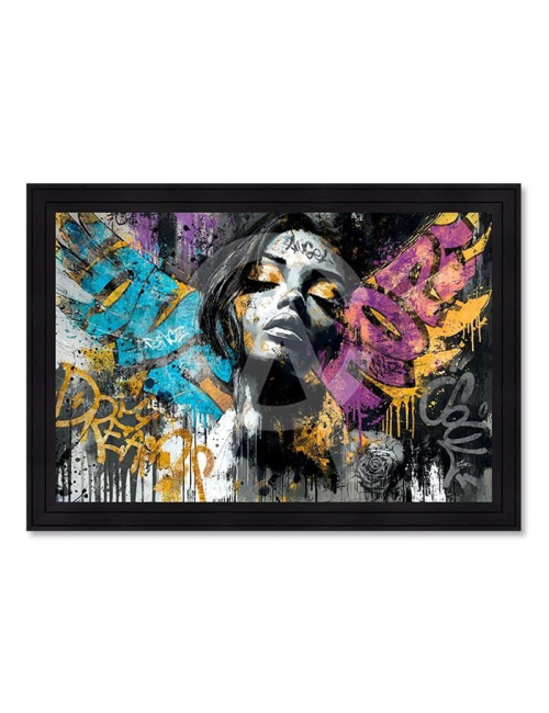 Grand tableau Romaric 80x120 Un rêve d’ange