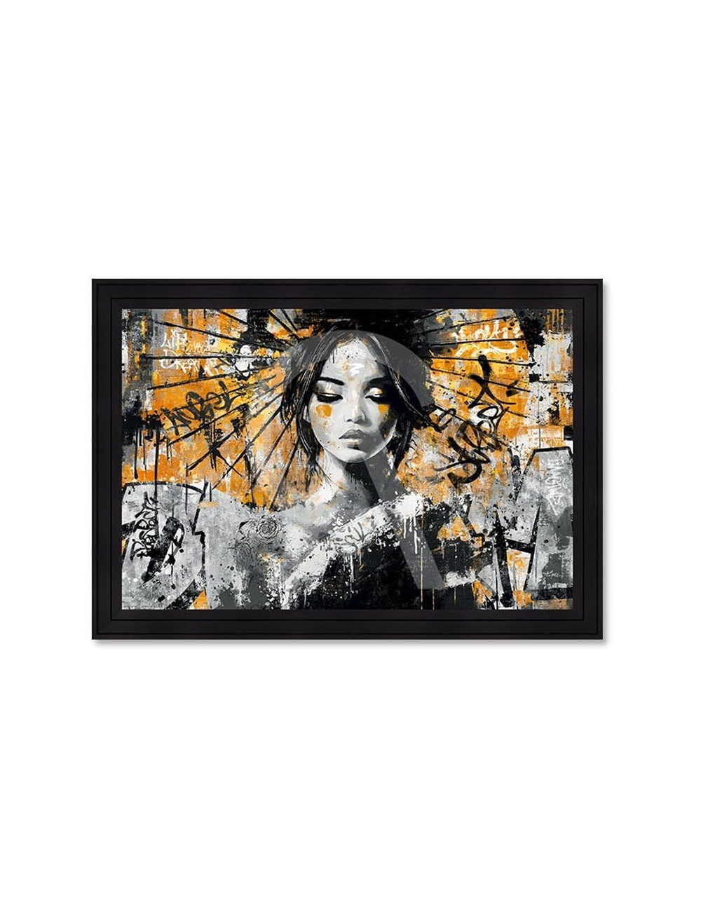 Tableau La Geisha et la grande ombrelle – Romaric