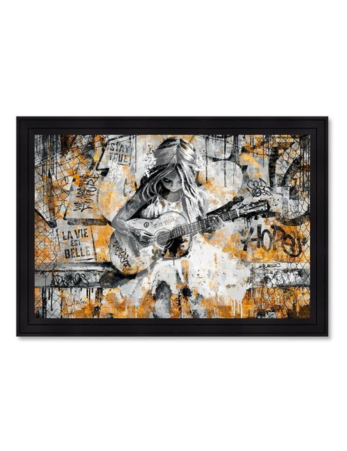 Tableau La guitariste – Romaric