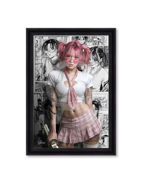 Tableau XXL Manga Girl – Alexandre Granger