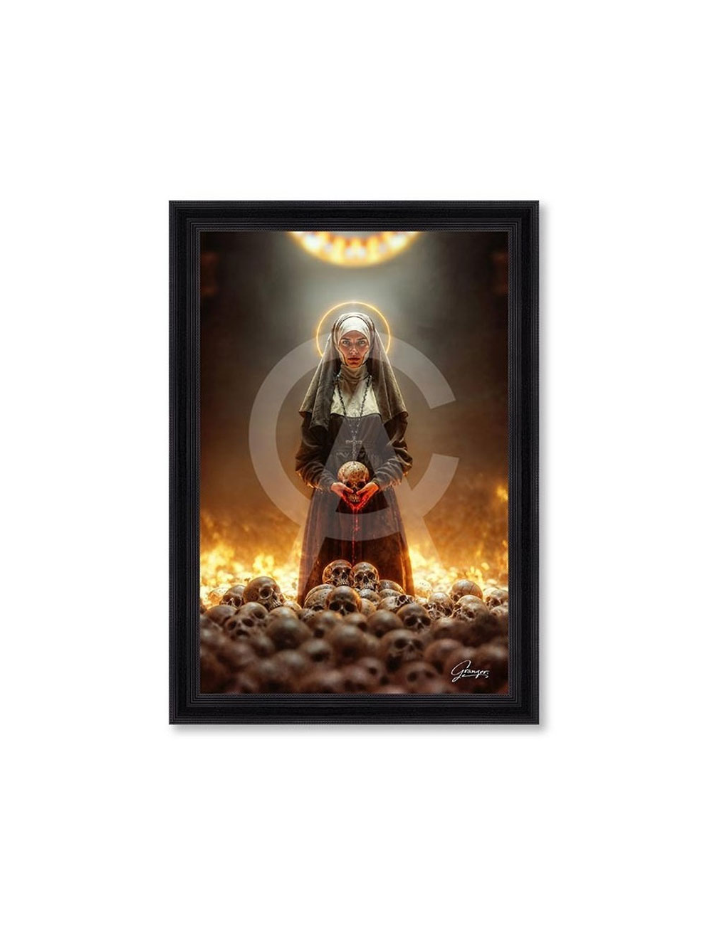 Tableau XXL Bloody Religion – Alexandre Granger