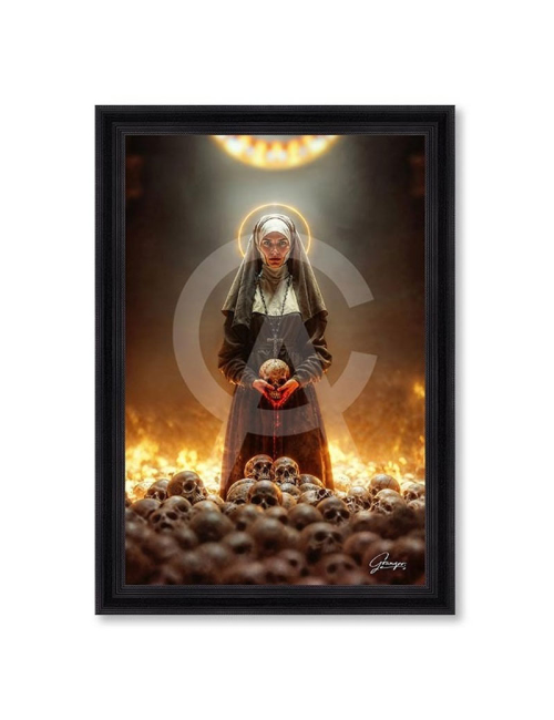 Tableau XXL Bloody Religion – Alexandre Granger