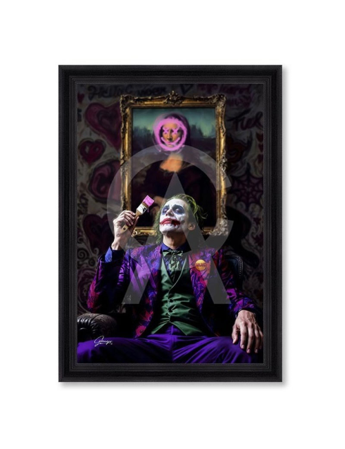 Tableau The Painter Joker XXL 80x120 – Alexandre Granger