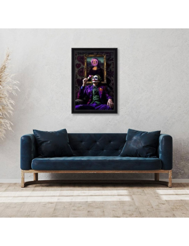 Tableau The Painter Joker XXL 80x120 – Alexandre Granger