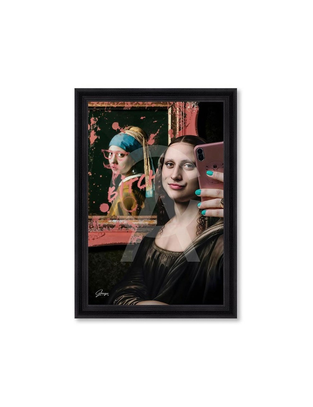 Tableau XXL Muses III 80x120 – Alexandre Granger