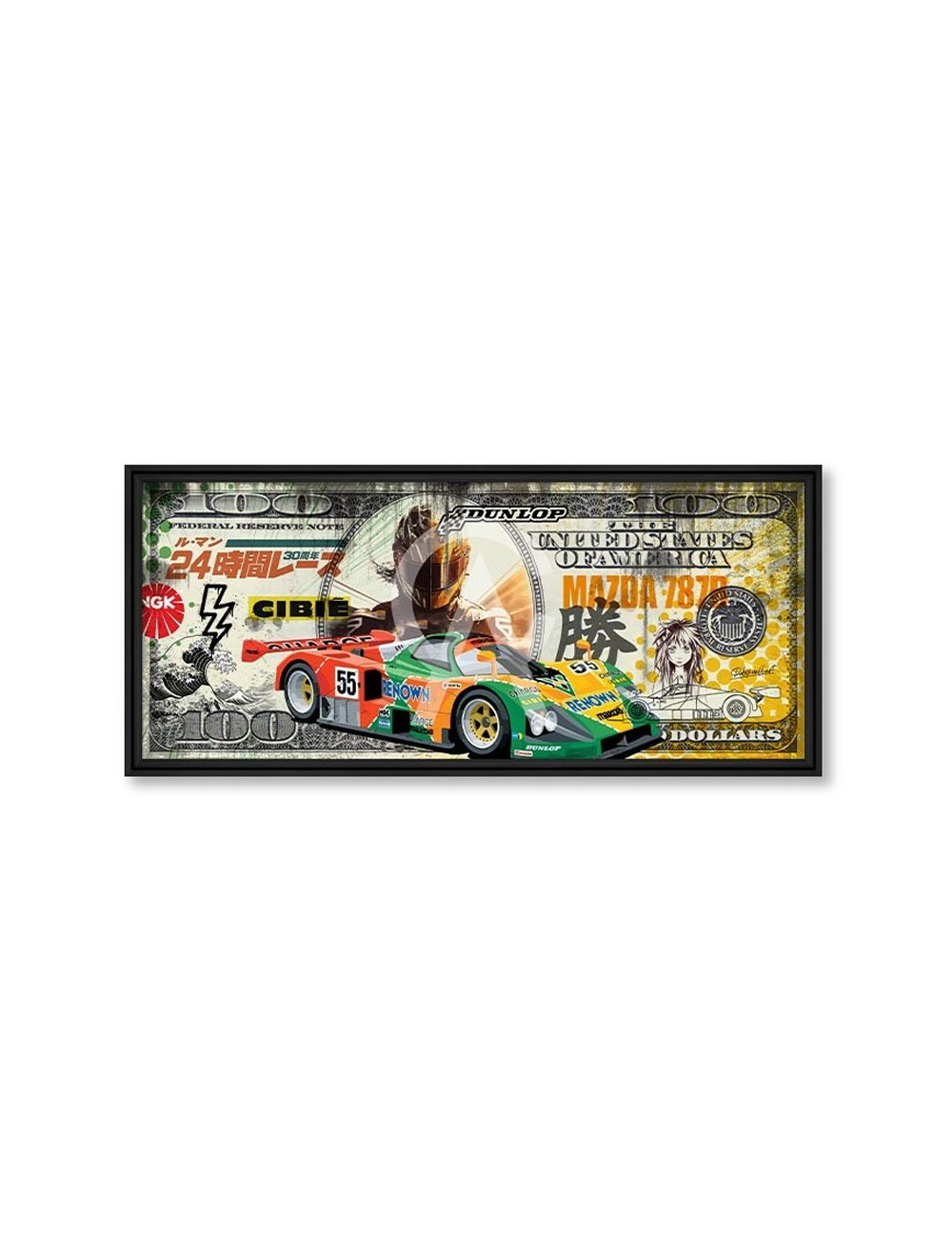 Tableau Mazda 787B Grand Format – Rubix