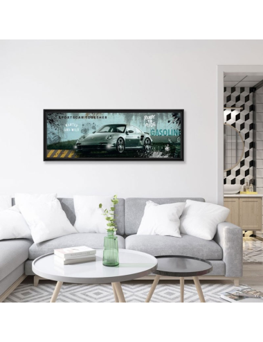 Tableau panoramique Porsche 997 Wanted Rubix – grand format