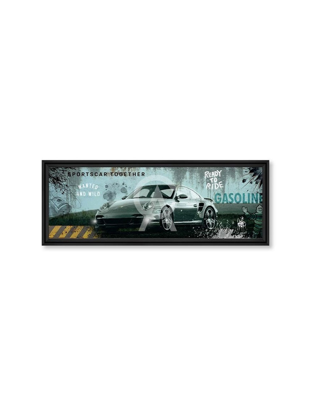 Tableau panoramique Porsche 997 Wanted – Rubix