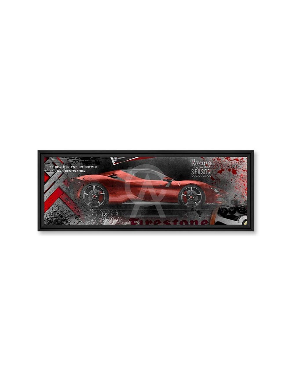 Tableau panoramique Stradale Racing – Rubix