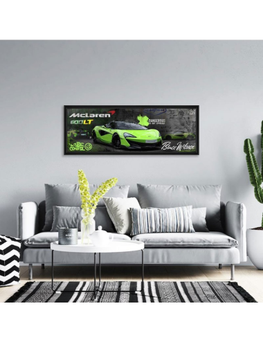 Tableau LT600 Green Art Rubix – McLaren déco murale design