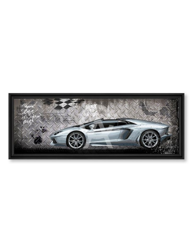 Tableau panoramique Iron Aventador – Rubix