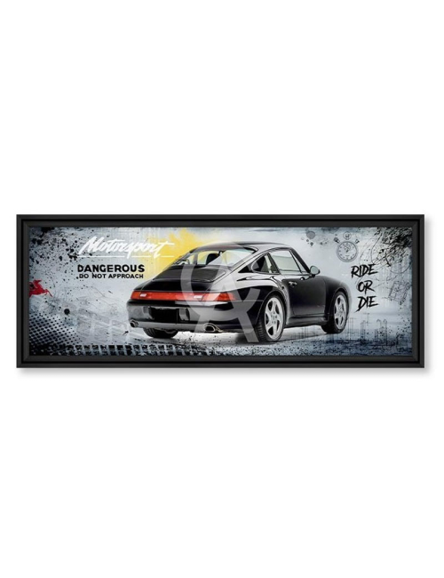 Tableau panoramique Carrera 4S Motorsport – Rubix