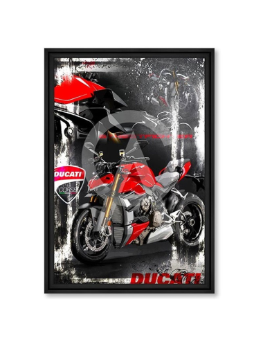 Tableau moto Streetfighter Ducati – Rubix