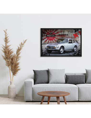 Tableau grand format Honda S800 80x120 – Rubix